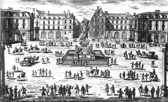 Martin van den Bogaert, dit Desjardins,
Monument  Louis XIV, 1686.
Paris, place des Victoires