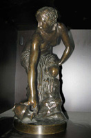 James Pradier, Danaïde.
Bronze, H. ? cm. Coll. privée.