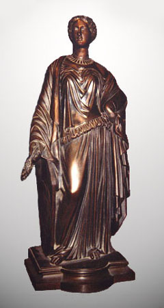 James Pradier
La Ville de Nîmes
Bronze, H. 46,0 ou 46,5 cm
Photo Galerie André Lemaire, Paris